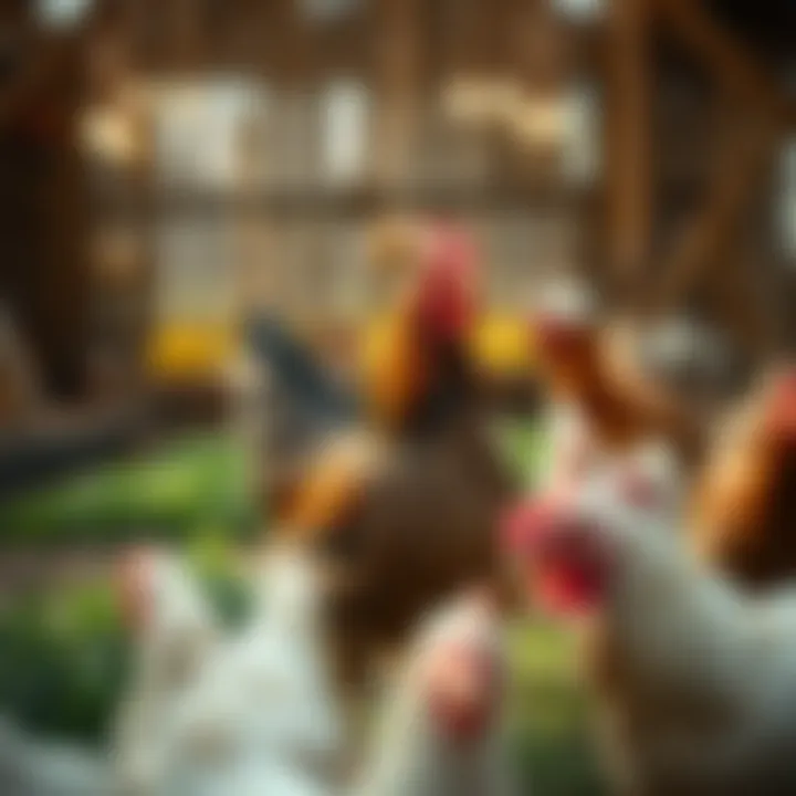 A farmer calculating the economic advantages of free range poultry