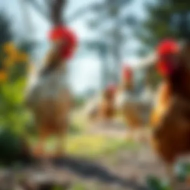 A thriving ecosystem supported by free range poultry