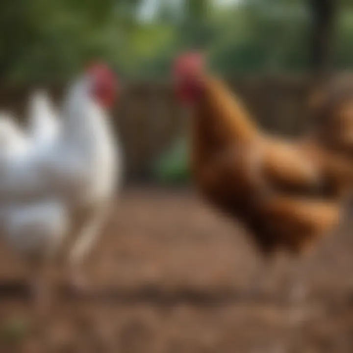 An enthusiastic poultry enthusiast interacting with a bantam hen, emphasizing the bond between them.