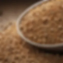 A variety of grains suitable for chicken feed