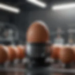 A modern egg incubator showcasing advanced technology.