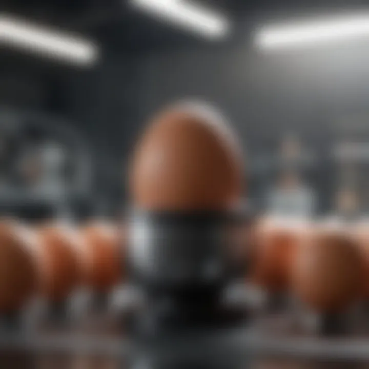 A modern egg incubator showcasing advanced technology.