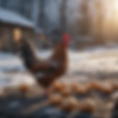 Feeding Strategies for Laying Chickens in Cold Weather Feeding laying chickens in winter