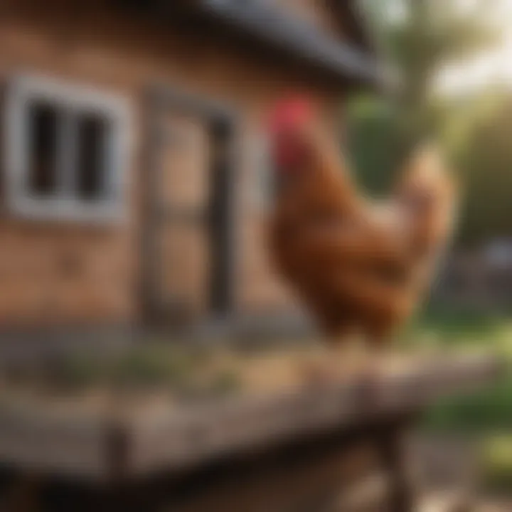 Maintenance routine for keeping a chicken coop clean
