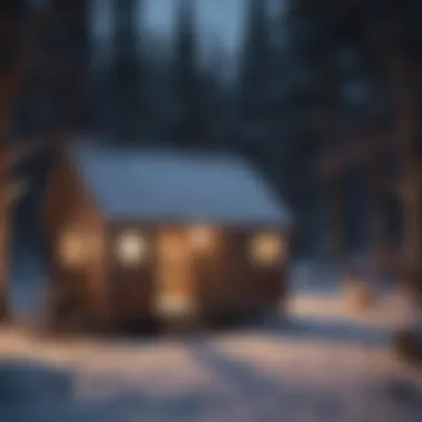 Cozy chicken coop with proper insulation