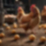 Essential components of a chicken plucker laid out for assembly
