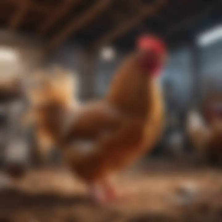 Technological integrations enhancing the management of indoor poultry