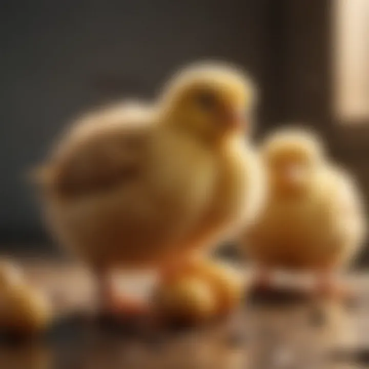 Nutritional feed designed specifically for young chicks.
