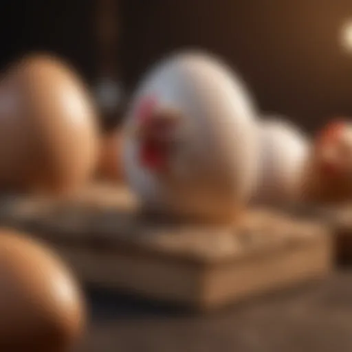 Elegant design of eco-friendly chicken egg boxes showcasing versatility.