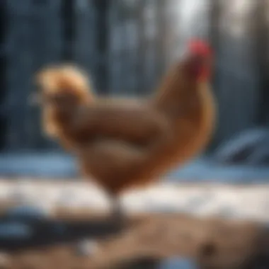 Ensuring Optimal Health for Winter Survival Monitoring chicken health in winter