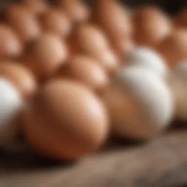 Egg Shell Thickness Comparison A visual comparison of chicken egg shell thickness among breeds.