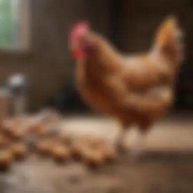 Essential Chicken Nutrition Diverse chicken feed and nutritional options