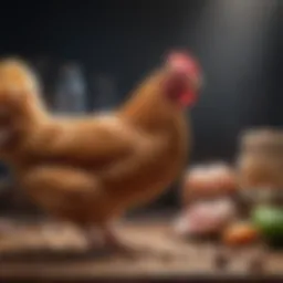 Nutritional components for chicken feed