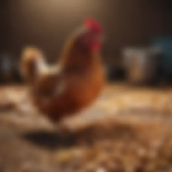Different types of chicken feeds