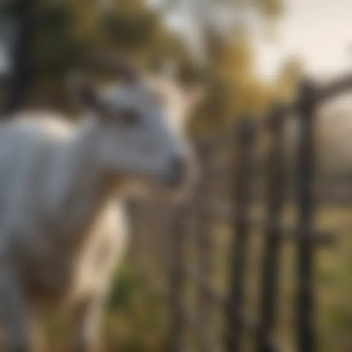 Maintaining portable goat fencing for longevity