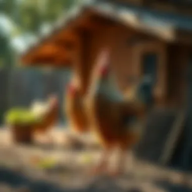 Spacious and secure chicken coop