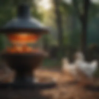 Modern Feeders for Poultry A variety of modern feeders designed for ducks and chickens