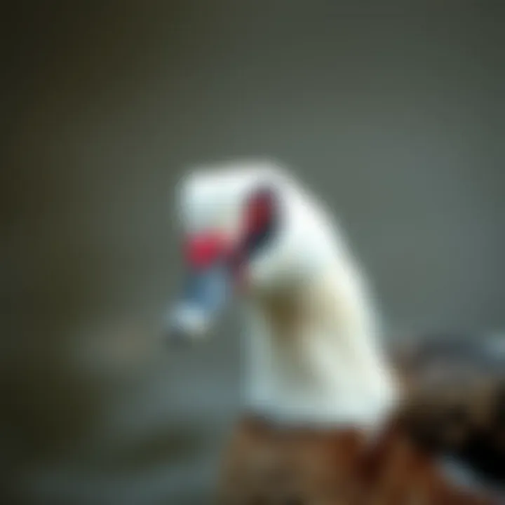 Muscovy Duck Characteristics Muscovy Duck with unique facial markings and a charming demeanor