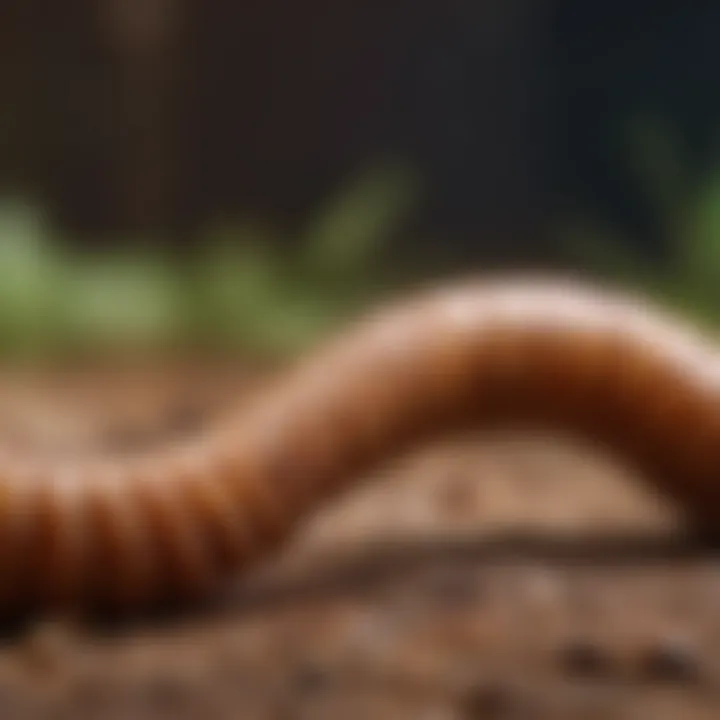 Life cycle stages of mealworms