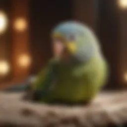Luxurious natural bedding options for parakeets