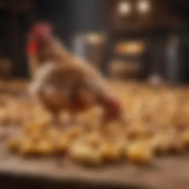Nutritional benefits of chicken snacks illustrated