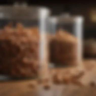 Ensuring Pest-Free Storage for Mealworms A pest-free storage area showcasing mealworm containers