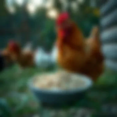 Nutritional feed specifically for chickens