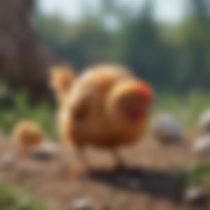 Infographic showing chicken mite life cycle