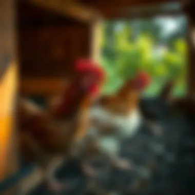 High-quality materials used for building a chicken coop, emphasizing durability and safety.