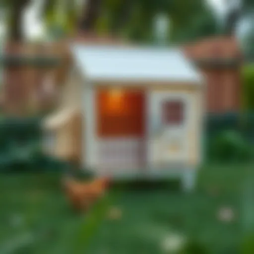 Design blueprint for a small chicken coop