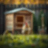 Design Blueprint for Chicken Coop A blueprint for a small chicken coop design