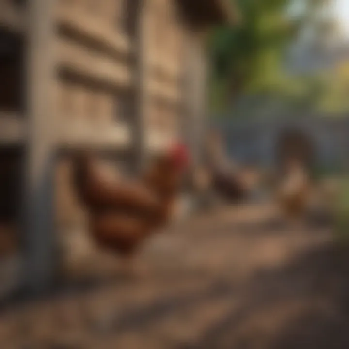 Selection of materials for building a durable chicken coop