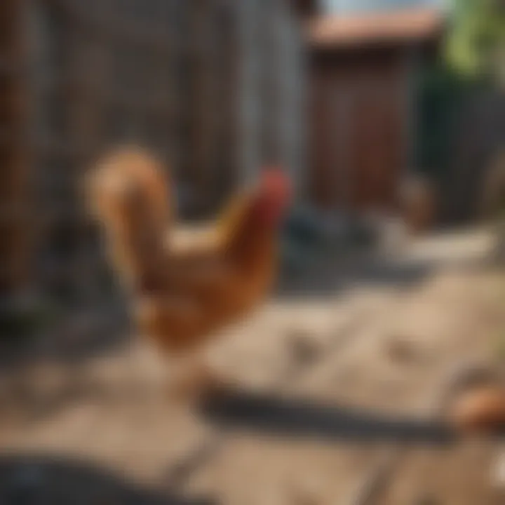 Environmental considerations for a chicken run