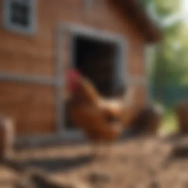 Maintenance checklist for a chicken coop, including cleaning and health checks