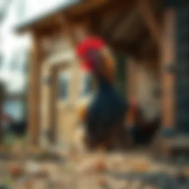 Spacious Chicken Coop Design Spacious chicken coop design