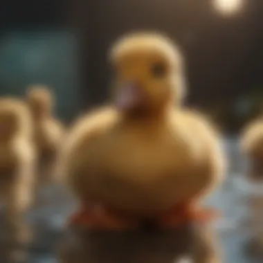 The Importance of Socialization for Ducklings Healthy ducklings enjoying social interaction