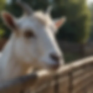 Close-up of durable materials used in mobile goat fences