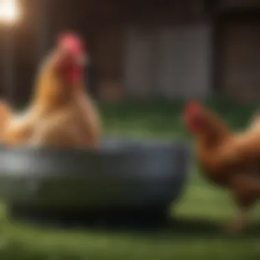 Innovative design of an easy fill chicken waterer