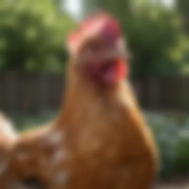 Diverse Breeds of Backyard Chickens Different chicken breeds showcasing diversity