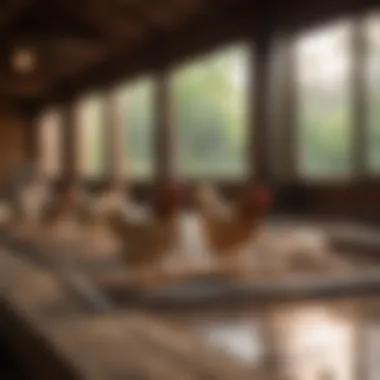 Importance of Ventilation in Chicken Coops Ventilation system in a chicken coop ensuring fresh air flow