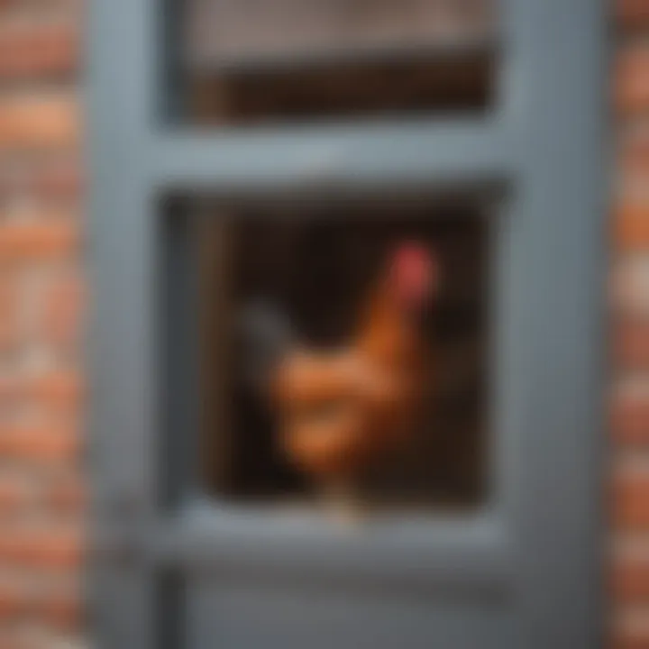 Various types of automatic chicken doors