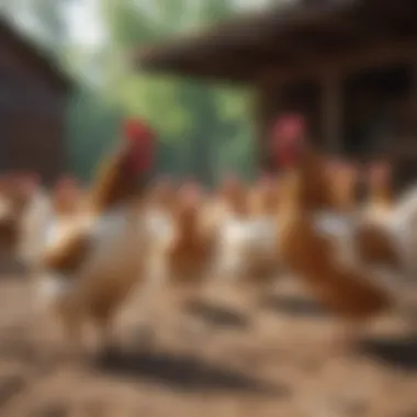 Building a Supportive Poultry Community Community members engaging in poultry support