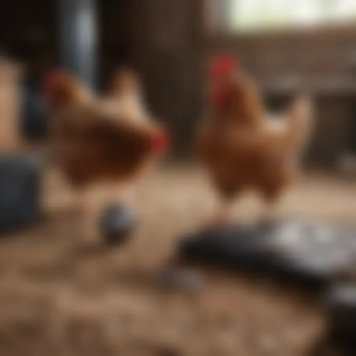 Health monitoring tools for chickens in a farm setting