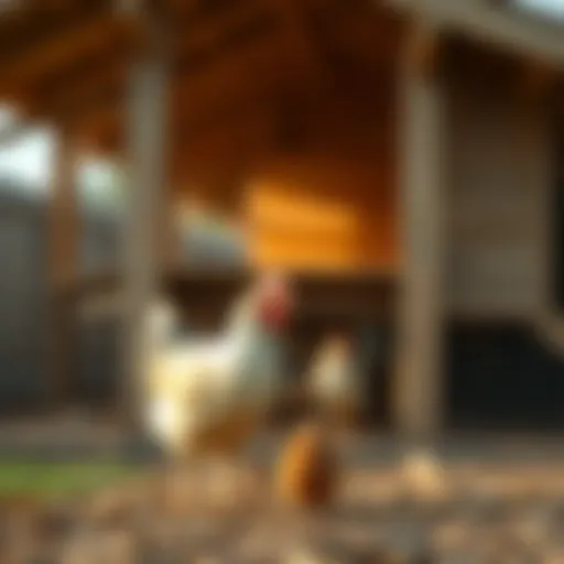 Architectural design of a modern chicken coop