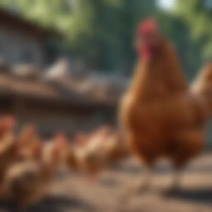 Features of a chicken guard system