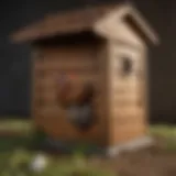 Duncan poultry nesting box showcasing unique design features