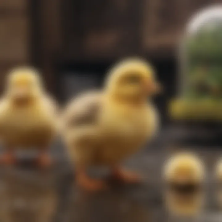 Packaging of chicks for safe shipping
