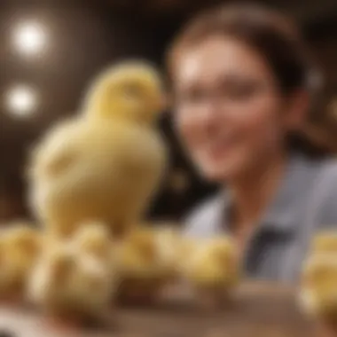 Happy Customers and Healthy Chicks Satisfied customer receiving healthy chicks