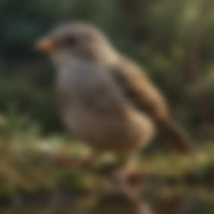 An infographic detailing the unique adaptations of quiet birds and their ecological roles