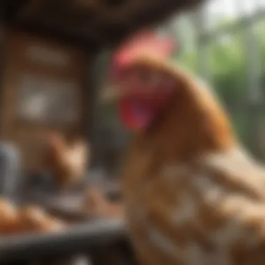 Guide to maintaining optimal living conditions for chickens